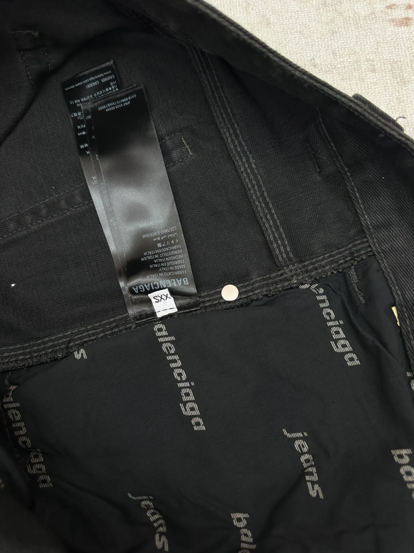 26ss New Arrival vintage Retrobaggy Versatile Same Style Sizes：XXS. XS. S. M